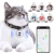 Pet Compatível com Bluetooth Inteligente Wearable Anti-Lost GPS Tracker, localizador à prova d'água, Rastreamento em tempo real, cão, Cat Collar, encontrar dispositivo