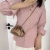 Embreagem macia de bolinho de couro PU para mulheres, bolsa de hobo nuvem, bolsa elegante elegante, bolsa pequena, design de luxo, ouro e prata - Wolf Games