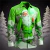 Camisa Masculina Manga Longa de Natal, Estampada em 3D, Papai Noel, Festival, Festa, Roupa Casual, Venda Quente na internet