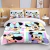 Disney-Minnie Mouse Impresso Conjunto de Cama para Crianças e Adultos, Capa de Edredão, Consolador, Fronha, Rosa, Rei, Amor, Desenhos Animados, Meninos, Meninas, Adultos, Presente - Wolf Games