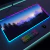Colorido Luminous LED Lighting Mouse Pad, Non-Slip RGB Gaming Mousepad, Grande Desk Mat, Firewatch Forest, PC Gamer, 900x400mm, XL - Wolf Games