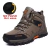 Botas de neve de couro impermeáveis para homens, tênis super quentes, botas de caminhada ao ar livre, sapatos de trabalho, marca de inverno, tamanho 39-47 na internet