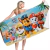 Anime Paw Patrol Toalha De Praia Cartoon Chase Toalhas De Verão Banheiro Toalha De Banho Natação Toalhas De Natal Viagem Toalha De Praia Secagem Rápida na internet