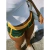 Calção de bloqueio de cores feminino com área bordada, elástico na cintura, slim fit, roupa casual, roupa coreana, Y2K na internet