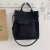 Bolsa de ombro minimalista feminina, sacos de lona casual portátil crossbady na internet