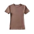 Camiseta feminina com ajuste magro, manga curta apertada, camiseta com gola O, tops básicos de corte sólido, casual, verão - Wolf Games