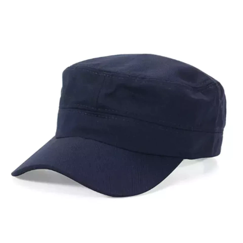 Chapéu unissex ajustável do exército, boné de cadete patrulha militar, liso, estilo clássico, moda vintage, 5 cores, 1pc