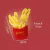 Brinquedos de pelúcia para cães, acessórios para cães estridentes, brinquedo para animais de estimação, som macio, mastigar, mordida, resistente, sorvete, batatas fritas, humburger - Wolf Games