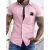 Europa e nos estados unidos verão casual solto cardigan camisa de manga curta masculina tendência camiseta masculina camisa casual - comprar online