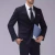 Conjunto de terno de peito único masculino, costura fina, lapela emagrecedora, noivo na moda, 1 conjunto - loja online