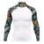 Camisas de manga comprida masculina, tecido Lycra, proteção UV, Rashguard, pro