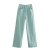 Jeans de cintura alta feminino, tamanho grande, solto, calças de emagrecimento, material algodão, ganga reta, versátil, pessoa pequena - Wolf Games