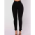 Calça jeans skinny com elástico de cintura alta feminina, calça comprida lápis, envoltório reto de perna, calça casual quadris, vintage, estreita, senhora - Wolf Games