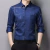 MaleArgyle-Camisas masculinas de vestido, alta qualidade, manga comprida, slim, camisa casual, gola virada para baixo, listras, single-breasted, novo na internet