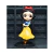Disney 14cm versão Q Princesa Branca de Neve PVC Figuras de Ação Modelo Boneca Brinquedos - Wolf Games