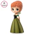 Bandai original qposket disney princesa modelo colecionável congelado elsa anna coroação estilo figura de ação brinquedos presente para crianças na internet