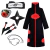 Naruto uchiha itachi cosplay trajes anime longo manto casaco robe trincheira ninja halloween carnaval festa grupo roupas capa presentes - Wolf Games