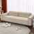 Anti-derrapante tampa do sofá com floco de neve decoração do laço, waffle cobertor acolchoado, sofá tampa do assento, sala de estar moderna, 4 temporada, 1pc na internet