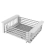 Cesta De Dreno De Pia De Cozinha Retrátil Ajustável, Rack De Vegetais De Aço Inoxidável, Estender - loja online