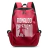 Mochila portátil impermeável para homens, mochila impressa super estrela do futebol, sacos de livros escolares universitários, menino e menina, CR7 - Wolf Games