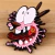 Covarde herói cães esmalte pinos anime figuras emblemas broche de lapela de metal para mochilas broches moda jóias acessórios presentes - Wolf Games