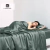 Lanlika luxo puro 100% conjunto de cama seda verão verde folha plana fronha dupla rainha rei colcha conjunto cama lençol - loja online