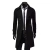 Casaco trespassado duplo masculino, jaqueta justa, monocromática, mistura de lã, moda casual, alta qualidade, novo, inverno, 2023 - loja online