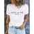 T-shirt de manga curta para mulher, t-shirt casual com gola redonda, estampado paris, roupa de primavera e verão - loja online