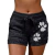 Shorts de ioga feminino elástico com cordões, calça esportiva casual, calção de cintura de secagem rápida, comércio exterior - loja online
