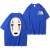 Camiseta masculina e feminina de manga curta estampada com desenho animado engraçado, camiseta unissex solta, top de algodão grande, moda casual, verão - loja online
