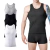 Colete masculino de algodão puro de quatro estações, camiseta fitness esportiva juvenil, blusa casual sem mangas de meia idade, camiseta camiseta camiseta curta na internet