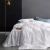 Lanlika-Conjunto de Cama Nobre Verde, Capa de Edredão, Lençol Plano, Fronha de Roupa de Cama para Dormir, Duplo, Queen, King, 100% Seda, Presente - Wolf Games