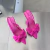 Slingbacks com nó borboleta para mulheres, salto fino, dedo apontado, salto alto para senhoras, sapatos de vestido sexy, novo, verão, 2024 na internet