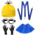 Miniso cosplay fantasia traje disfarce para adultos crianças gorro amarelo luvas elásticas steampunk óculos festa de halloween traje