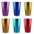 Conjunto de 6 peças 21oz/600ml barra de vidro de suco de alumínio bebida fria copo de cola copo de café reutilizável cerveja congelada cocktail copo de alumínio