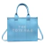 Sacola designer de luxo para mulheres, bolsas de ombro carta, bolsas compradoras PU macias, embreagem crossbody, marca na internet