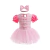 Baby Romper TUTU Vestido Com Headband Infantil Baby Princess Girl Roupas Tamanho 3-18M Cute Design Baby Dress Party Trajes - Wolf Games