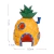 6 ~ 8 pçs Bob Esponja Calça Quadrada Figura Bob Crab Boss Patrick Star Figuras de Ação Patrick Star Anime Estatuetas Crianças Brinquedos - comprar online