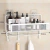 Portable Hanging Wall-Mounted Storage Rack, No-Drilling, Banheiro, Cebola, Alho, Tempero Organizador, Cozinha Cesta De Armazenamento, Umidade - comprar online