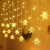 Natal floco de neve LED string luzes piscando fada cortina luzes extravagante festa de feriado decoração de ano novo 2024 na internet