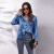 Blusa feminina de cetim manga longa, camisa cetim, tops de seda, vestuário europeu e americano, novo - comprar online
