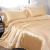 Luxo Satin Bedding Set Capa de edredão com fronha Estilo Europeu King Queen Size Confortável Bed Set Covers Folha de linho