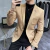 Homens Deerskin Velo Jaqueta Terno Casaco Blazer Negócios dos homens Lazer Slim Fit Marca Moda de Alta Qualidade Único Botão Terno Casaco - Wolf Games