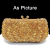 Bolsa De Diamante Para Mulheres, Saco De Noite, Saco De Jantar, Oco De Cristal, Mão De Strass, Festa De Casamento De Luxo, Presente De Natal, Mais Recente - Wolf Games