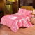 Conjunto de cama de seda cetim para cama queen e king size, capa de edredão de luxo, lençol plano e equipado, edredão, 4 PCs, 30 PCs - Wolf Games