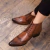 Botas de Chelsea de slip-on masculino, botas de motocross masculinas, sapatos altos, dedo apontado, renda, marca de luxo, ao ar livre, moda, 2024 na internet