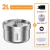 Rojeeco bebedouro de aço inoxidável para animais de estimação, fonte automática de água para gatos, dispensador inteligente de água para cães e gatos na internet
