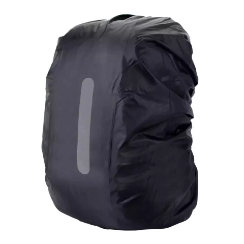Capa de chuva reflexiva impermeável mochila, Esporte ao ar livre, Ciclismo noturno, Safety Light Raincover, Estojo de caminhada, 30-80L
