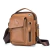 Bolsa de ombro multifuncional para homens Couro Crossbody Bag Bolsa de alta capacidade - comprar online