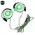 Fones De Ouvido Com Fio HIFI Heavy Bass Headset Over-ear Ajustável Ear Gancho Fones De Ouvido Música Fone De Ouvido Para Telefone - comprar online